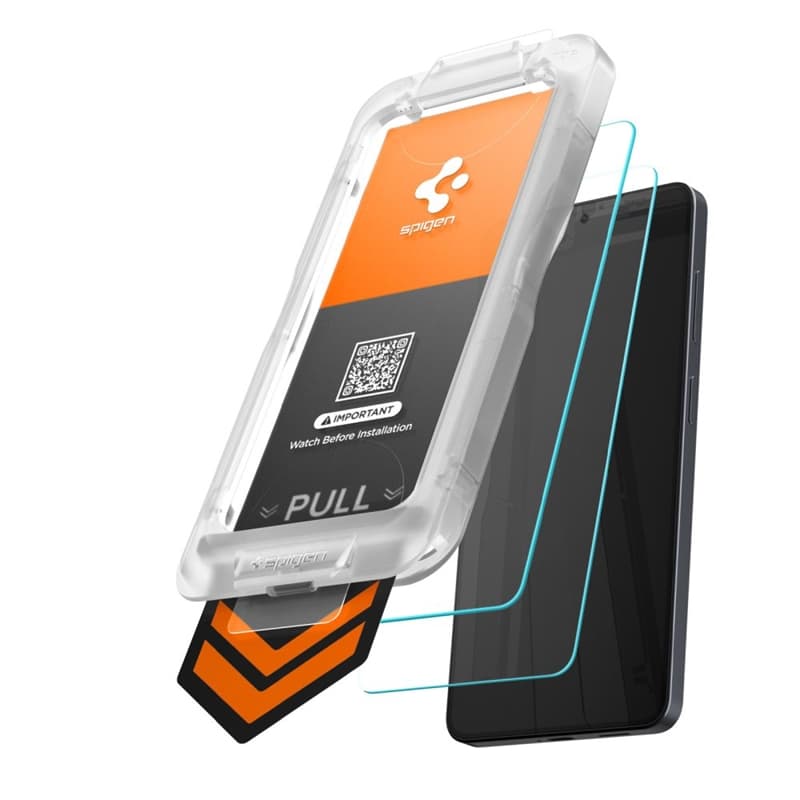 Spigen GLAS.TR EZ Fit Pro AC HD 2-Pack - Tempered Glass for Samsung Galaxy S26+ (2 pcs) 3