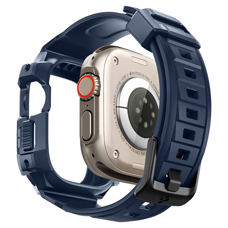 Spigen Rugged Armor Pro - Strap with case for Apple Watch Ultra 49 mm (Navy Blue) 3