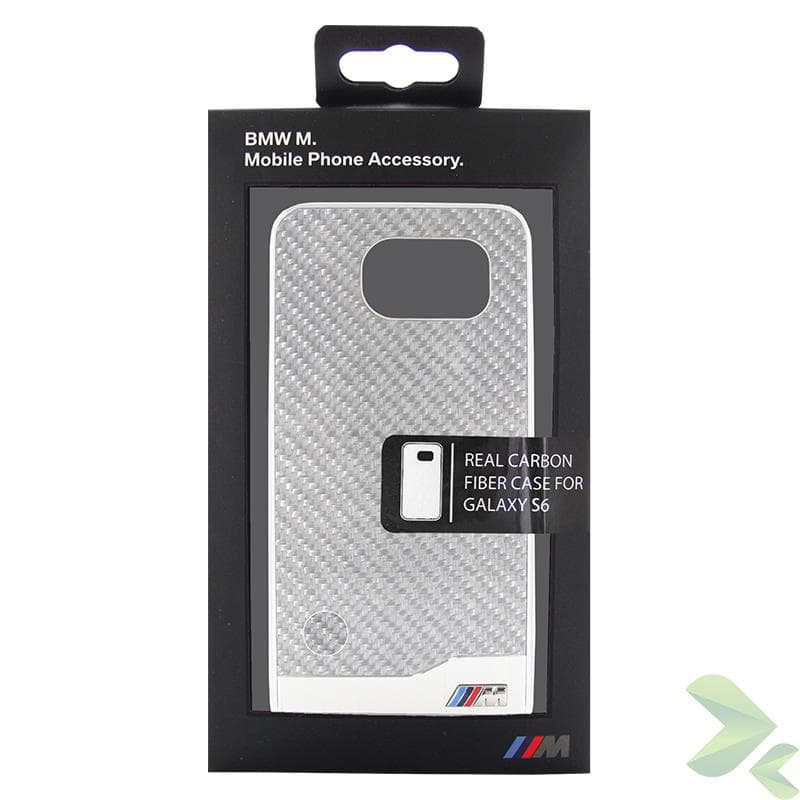BMW M Edition Carbon & Aluminium Hard Case for Samsung Galaxy S6 (silver) 6