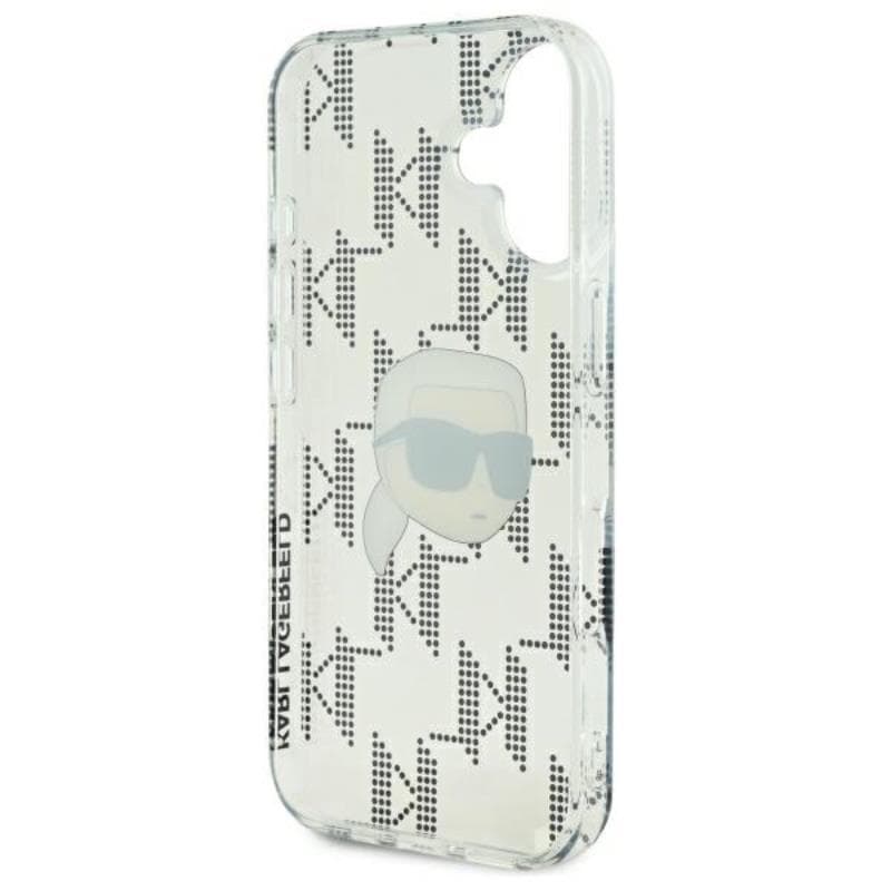 Karl Lagerfeld IML Karl Head Electroplated - Case for iPhone 16 (transparent) 7