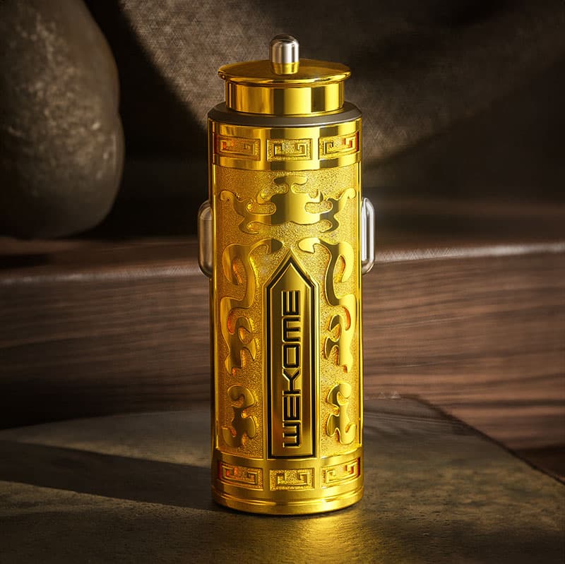 WEKOME WP-C37 Sakin Series - USB-C & USB-A Fast Charging PD 20W Car Charger (Gold) 8