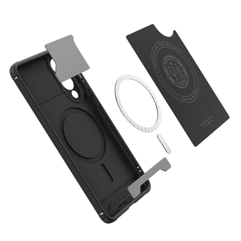 Spigen Core Armor Mag MagSafe - Case for Samsung Galaxy S25 Edge (Matte Black) 8
