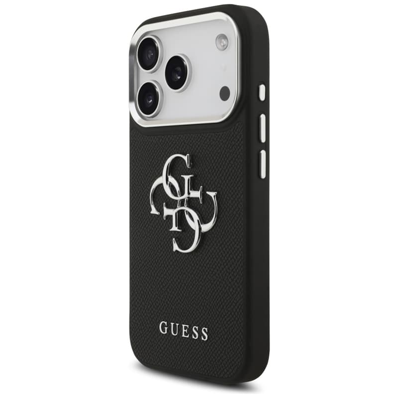 Guess Grained Big 4G Classic Logo - Case iPhone 17 Pro (black) 2