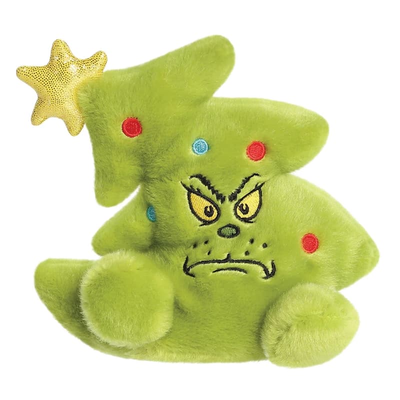 Grinch - Plush Toy Grinch in the Shape of a Christmas Tree 13 cm from Palm Pals Collection 1