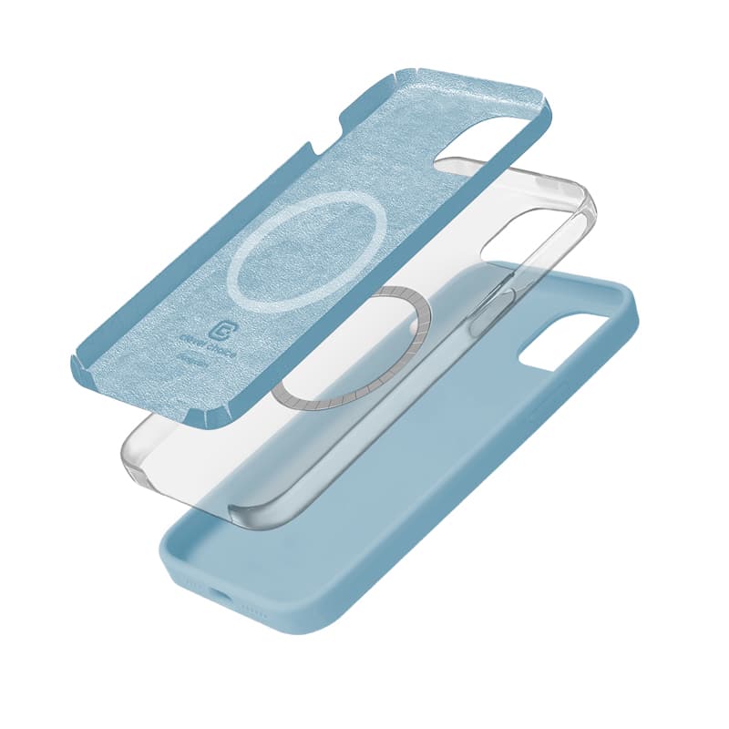Crong Color Cover Magnetic - iPhone 15 MagSafe Case (Blue) 3