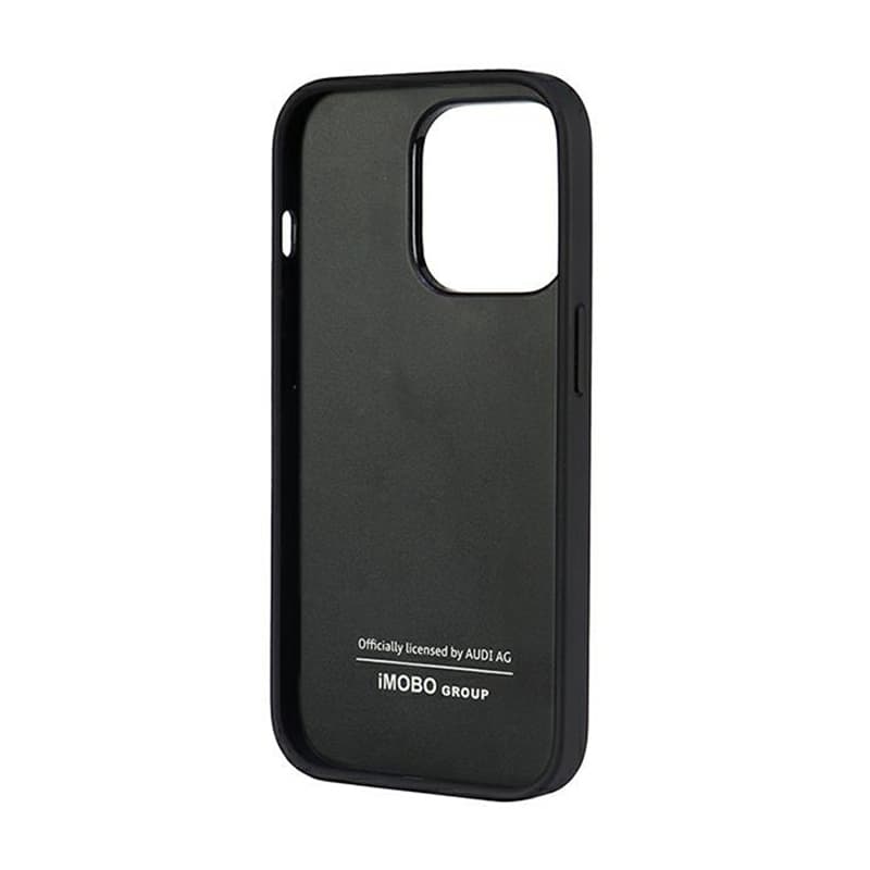 Audi Genuine Leather - Case for iPhone 14 Pro (Black) 6