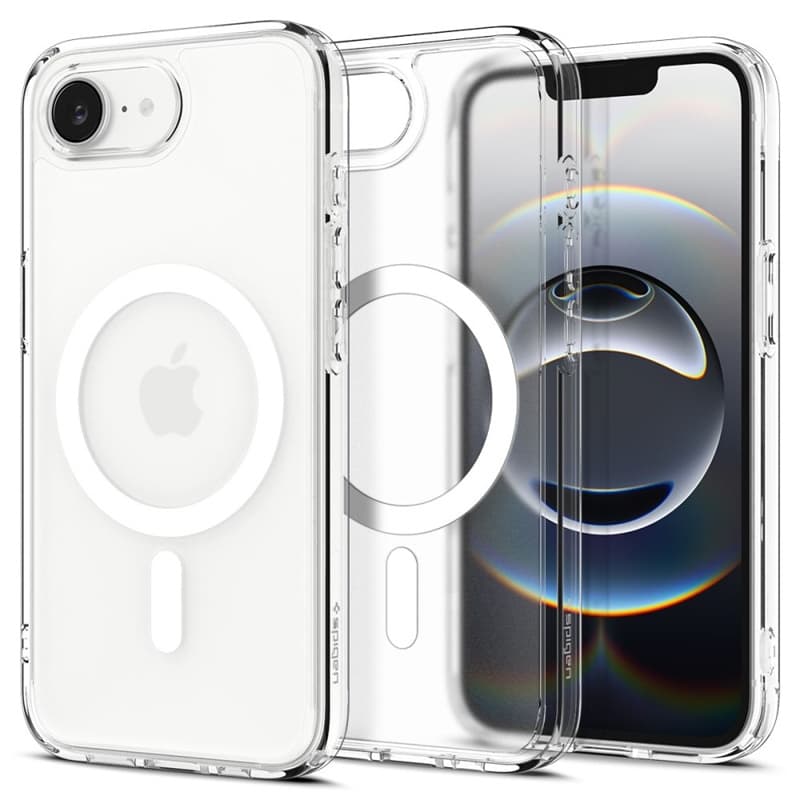 Spigen Ultra Hybrid Mag MagSafe - Case for iPhone 17e / 16e (Frost White)
