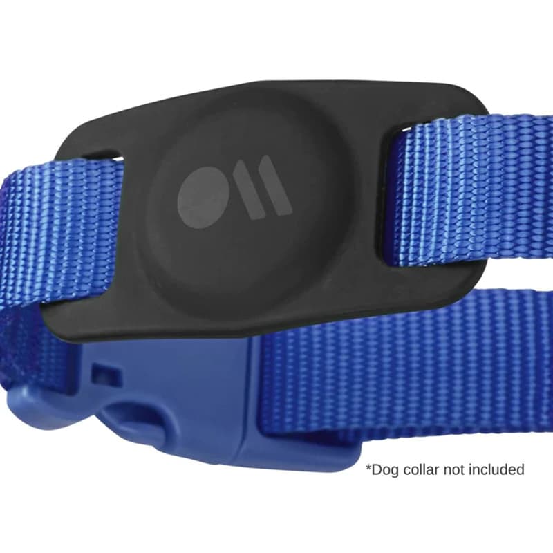 Case-Mate Dog Collar Mount - Case with Collar Mount for Apple AirTag 1 / 2 (Black)