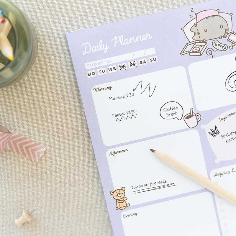 Pusheen - Moments Collection Daily Planner 54 pages A5 3