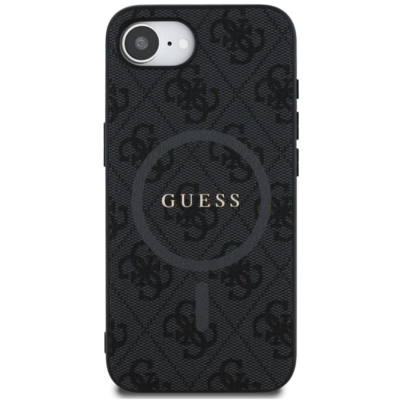 Guess 4G Ring Classic Logo MagSafe - Case for iPhone 16e (black) 3