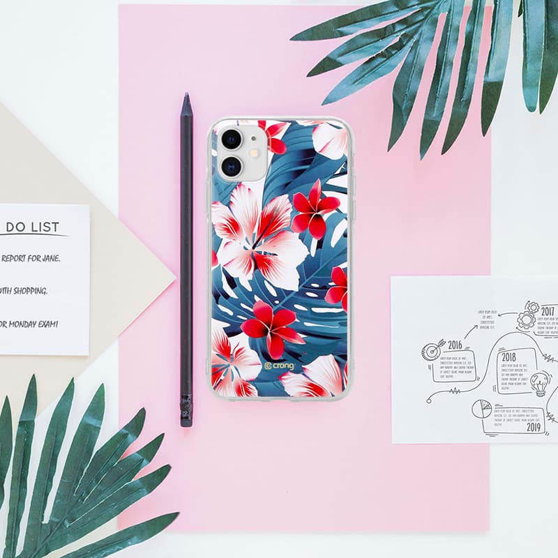 Crong Flower Case – iPhone 11 Case (Pattern 03) 7