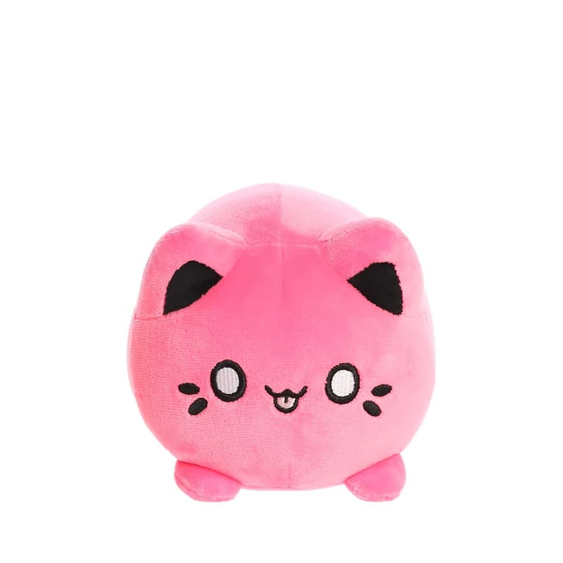 Tasty Peach - Plush Mascot 9 cm Vivid Pink Meowchi 2