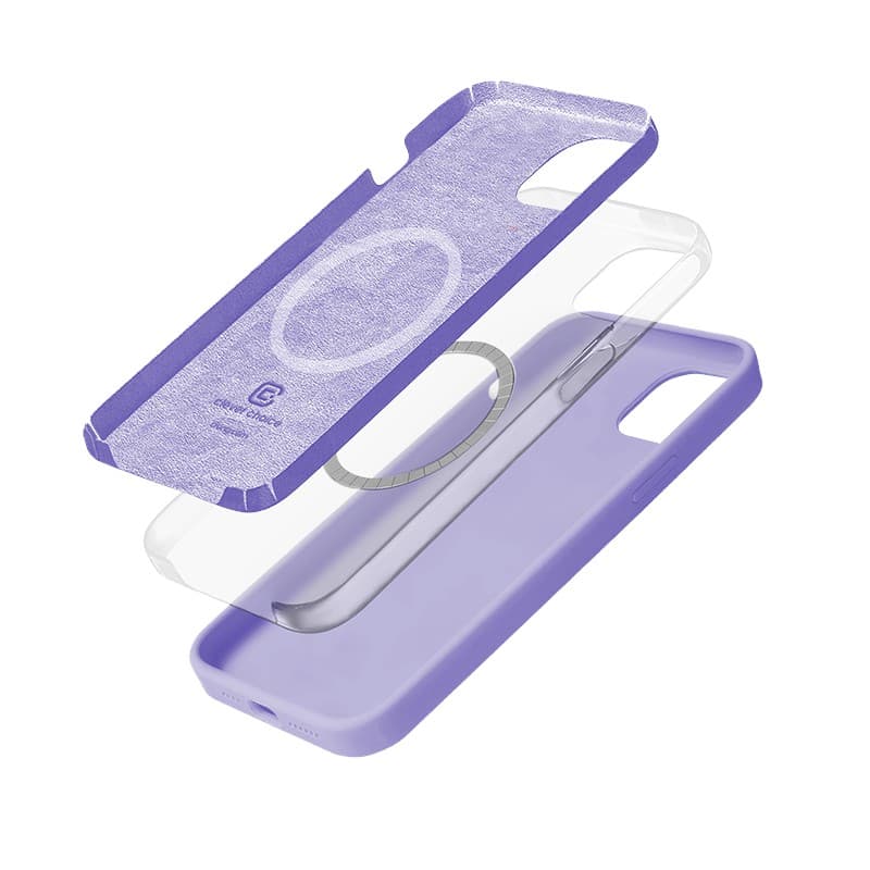 Crong Color Cover Magnetic - iPhone 14 Plus MagSafe Case (Purple) 3