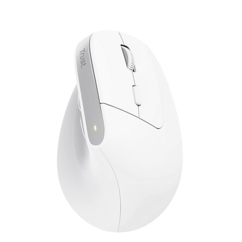 Trust Bayo+ - Ergonomic Wireless Mouse (White) 2