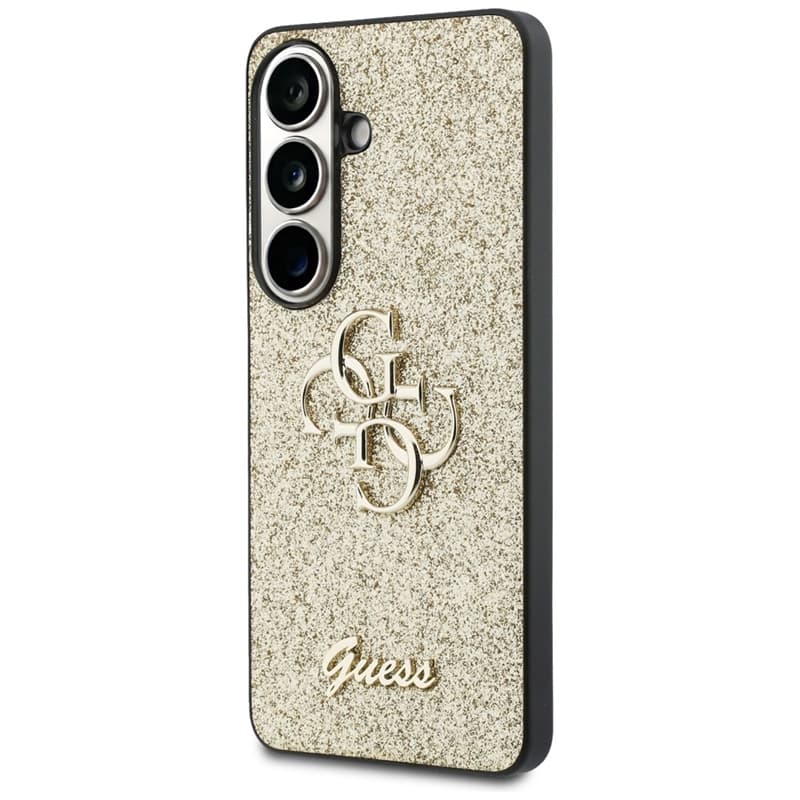 Guess Fixed Glitter Big 4G Metal Logo - Samsung Galaxy S26 Case (gold) 2