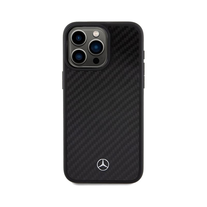 Mercedes Carbon Fiber Dynamic - Case iPhone 15 Pro Max (Black) 3