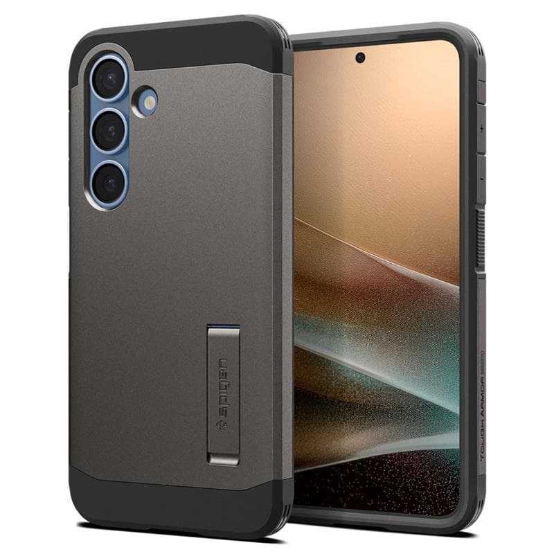 Spigen Tough Armor MagSafe - Case for Samsung Galaxy S25 (Gunmetal)