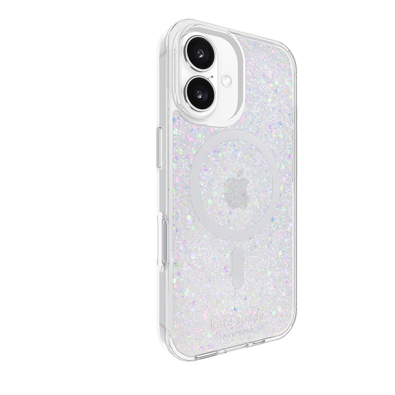 Kate Spade New York Protective MagSafe - Case for iPhone 16 (Chunky Glitter) 3