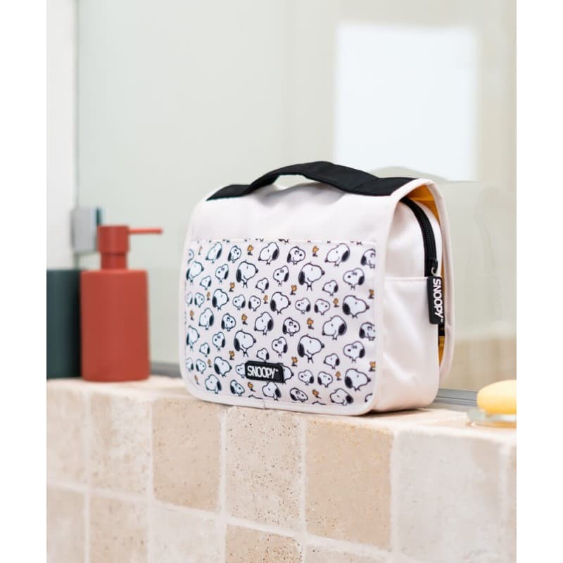 Snoopy - Travel Toiletry Bag with Hanging Hook 5