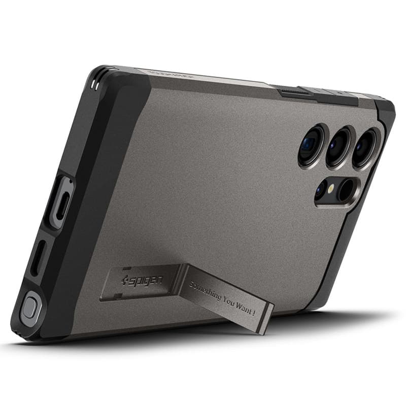 Spigen Tough Armor - Case for Samsung Galaxy S24 Ultra (Gunmetal) 6
