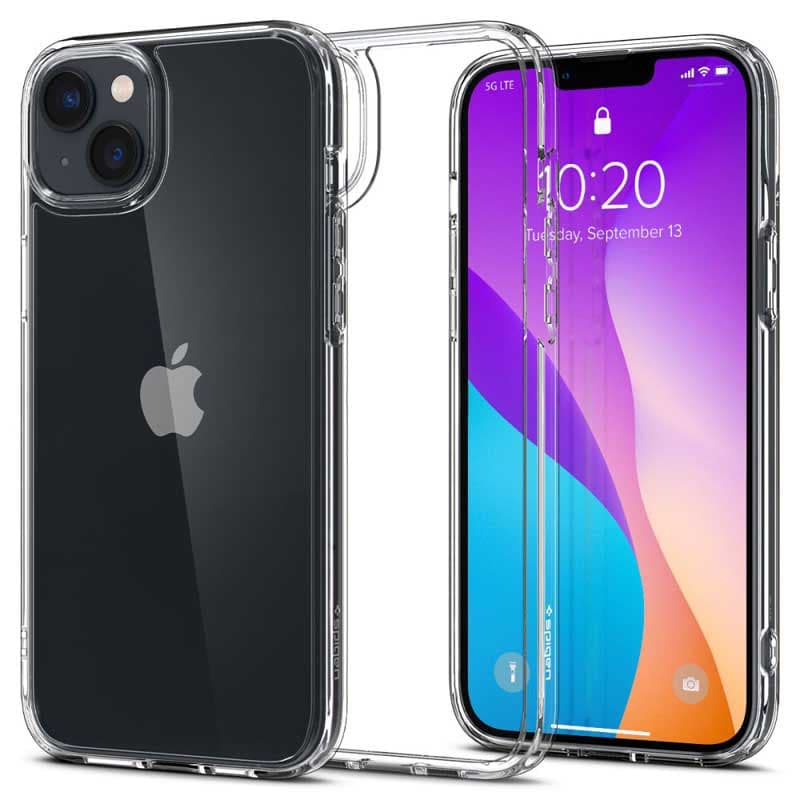 Spigen Ultra Hybrid - Case for iPhone 15 Plus / iPhone 14 Plus (Transparent) 4