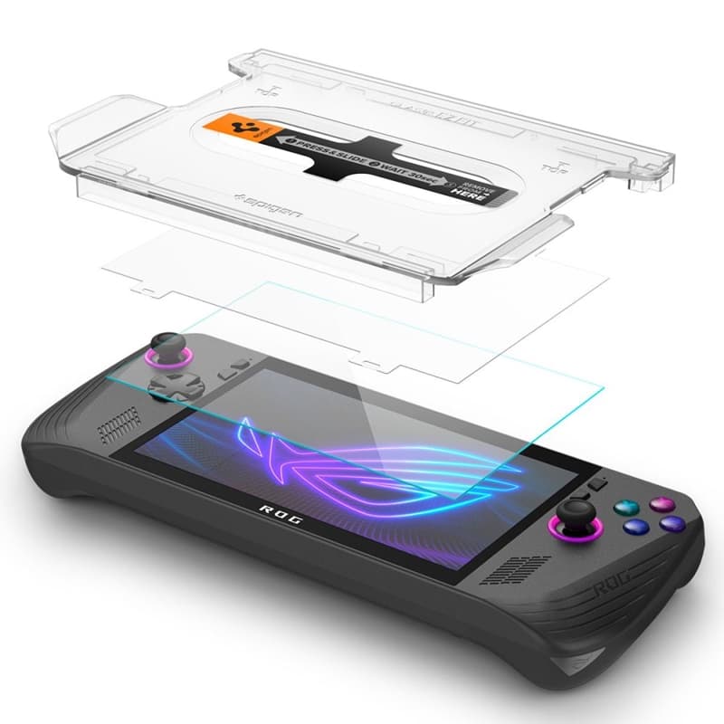 Spigen GLAS.TR EZ FIT 2-Pack - Tempered Glass for ASUS ROG Ally X (2 pcs) 2