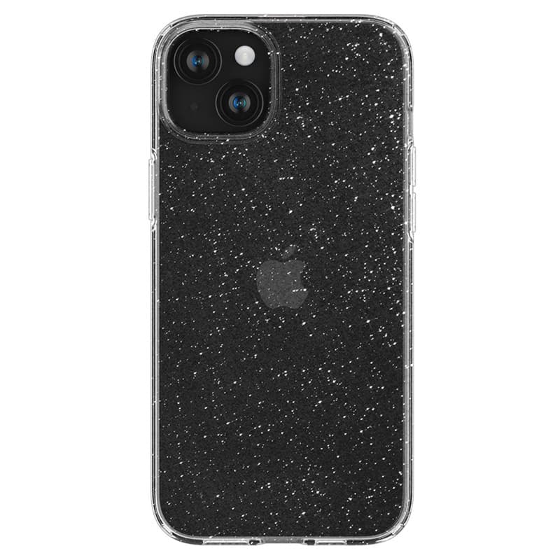 Spigen Liquid Crystal Glitter - Case for iPhone 15 (Transparent) 2