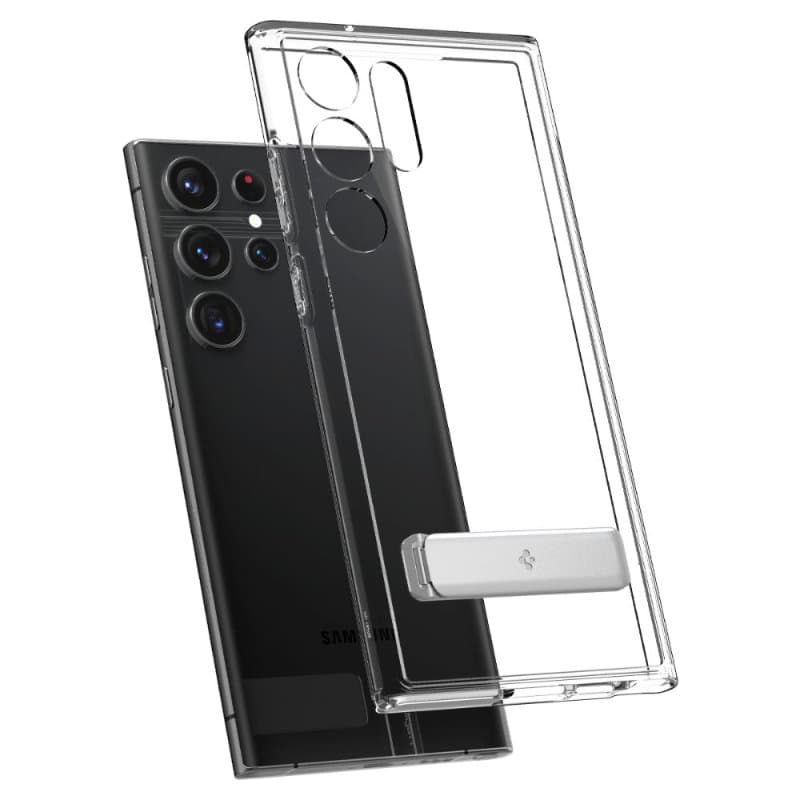 Spigen Ultra Hybrid "S" - Case for Samsung Galaxy S23 Ultra (Transparent) 6