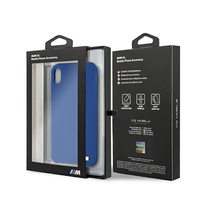 BMW Silicone M Collection - Case for iPhone Xr (Blue) 7