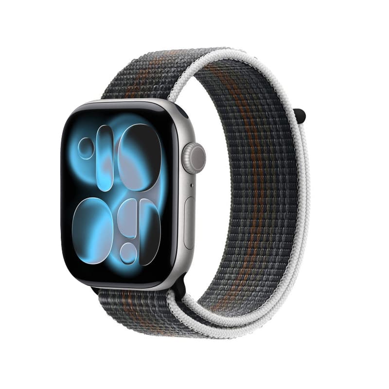 Crong Nylon - Sport Band for Apple Watch 44/45/46/49 mm (Midnight Run) 6