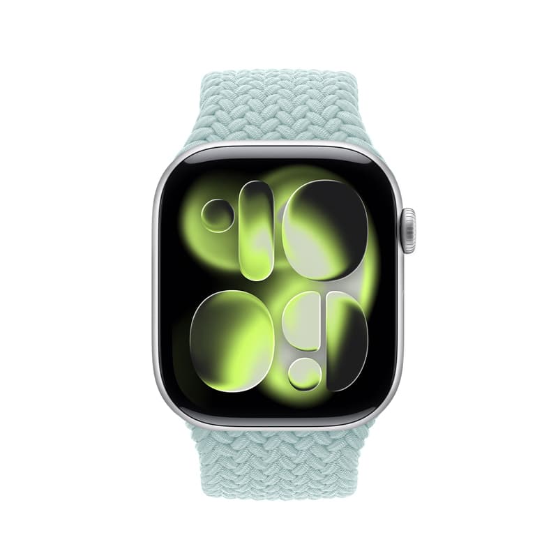 Crong Wave Band - Braided strap for Apple Watch 38/40/41/42 mm (mint) 2