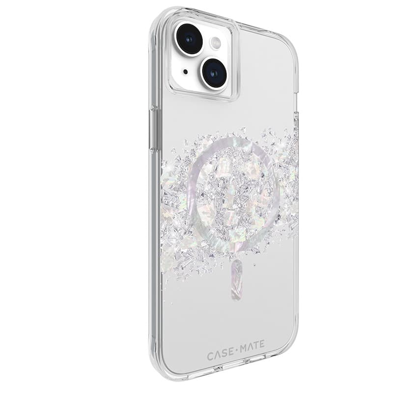 Case-Mate Karat MagSafe - iPhone 15 Plus Case with Mother of Pearl (A Touch of Pearl) 2