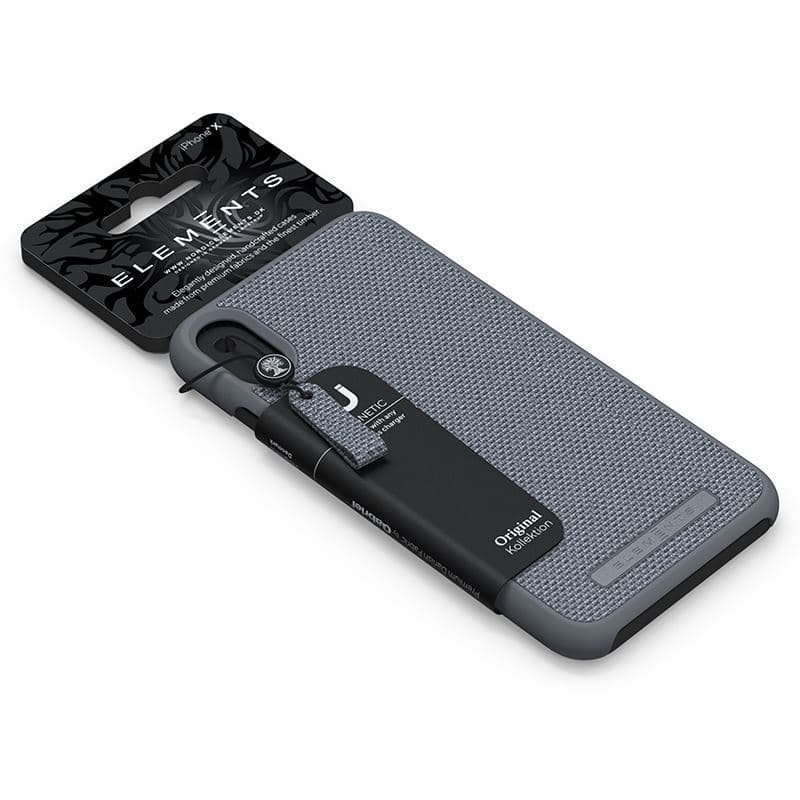 Nordic Elements Original Idun - Case for iPhone Xs Max (Mid Grey) 4