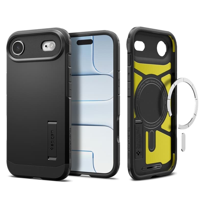 Spigen Tough Armor T Mag MagSafe - Case for iPhone Air (Black) 1