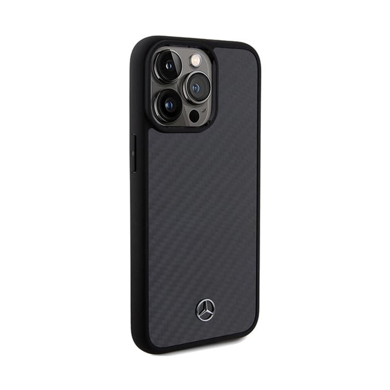 Mercedes Carbon Fiber Dynamic - Case iPhone 15 Pro Max (Black) 4