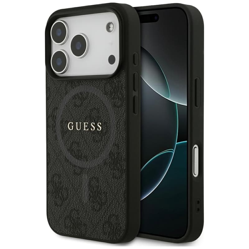 Guess 4G Ring Classic Logo MagSafe - Case iPhone 17 Pro (black) 1