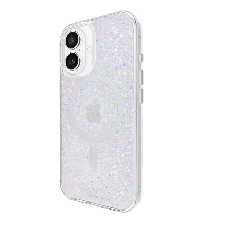 Kate Spade New York Protective MagSafe - Case for iPhone 16 (Chunky Glitter) 4
