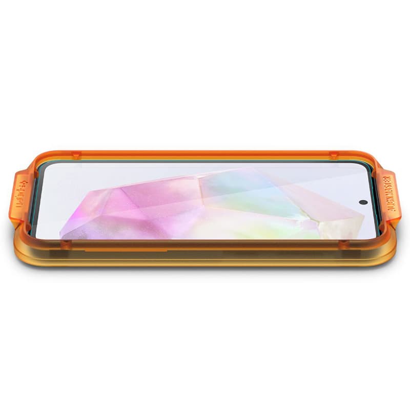 Spigen Alm Glas.TR 2-Pack - Tempered glass for Samsung Galaxy A35 5G (Transparent) 3