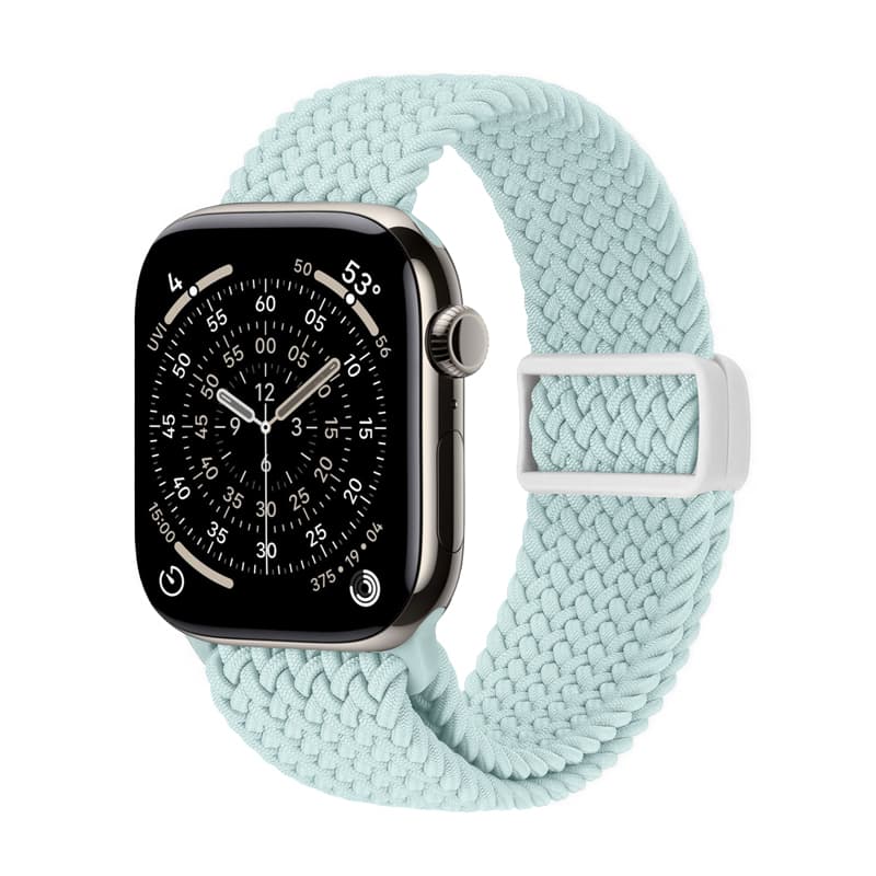 Crong Wave Band - Braided strap for Apple Watch 38/40/41/42 mm (mint) 5