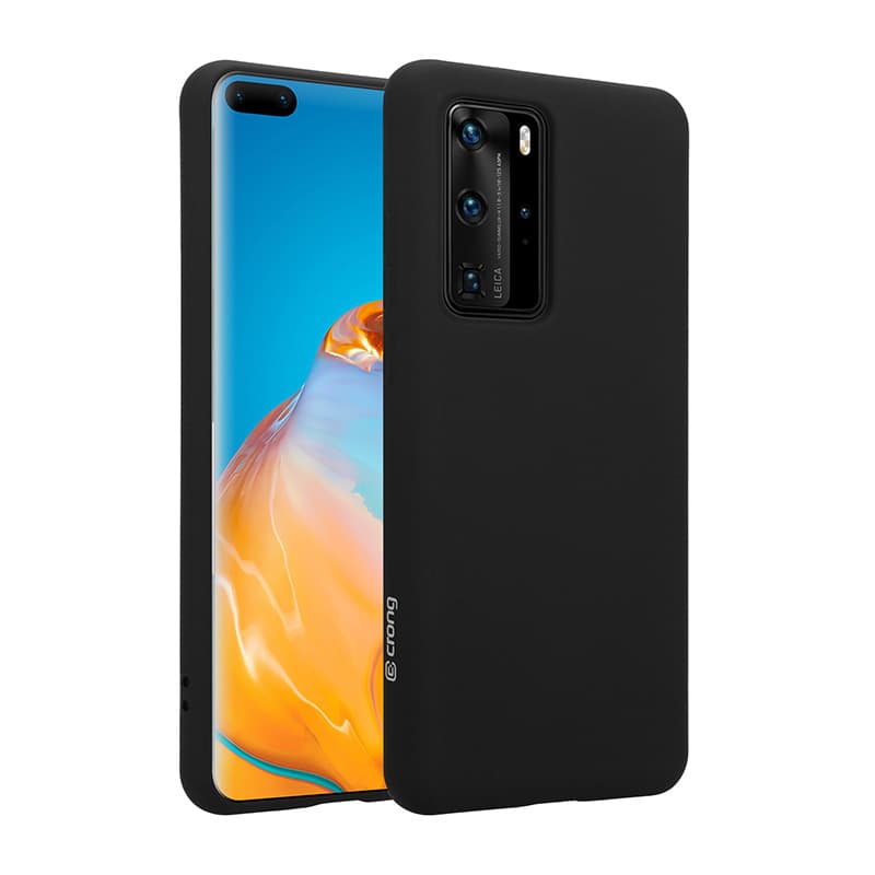 Crong Color Cover - Huawei P40 Pro Case (Black) 4
