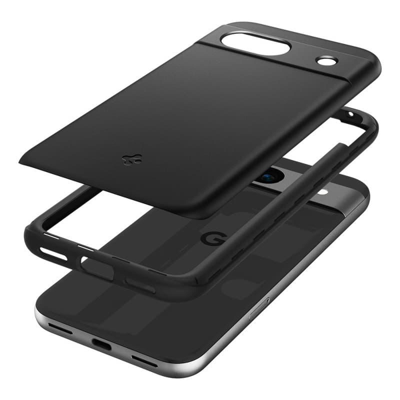 Spigen Thin Fit - Case for Google Pixel 8A (Black) 4