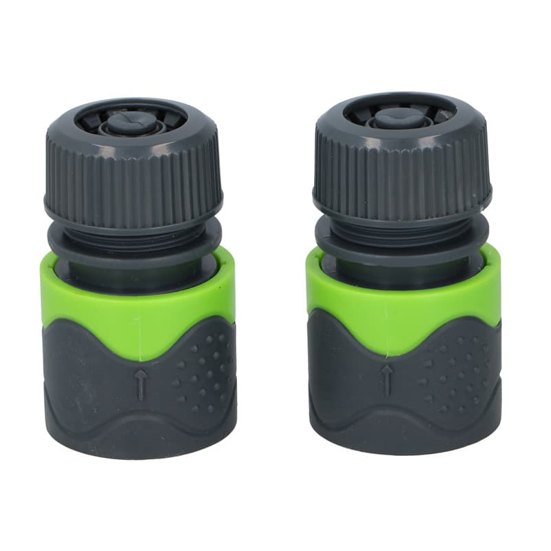 Kinzo - 1/2 "Garden Hose Connector Set (2 pcs.)