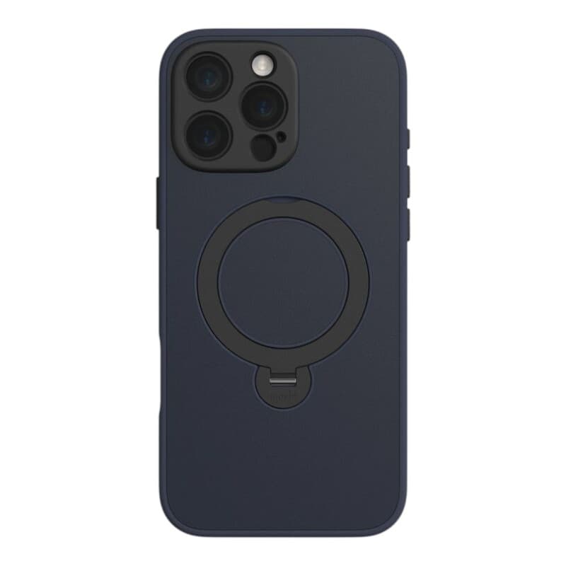 Moshi Kameleon MagSafe - Case for iPhone 16 Pro with Stand Function (Midnight Blue) 3