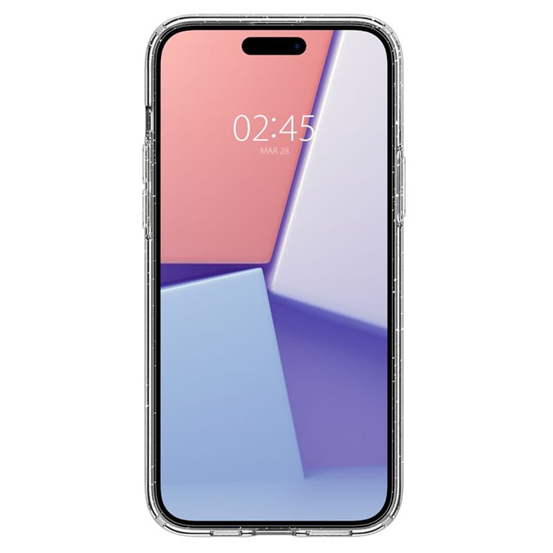 Spigen Liquid Crystal Glitter - Case for iPhone 15 (Transparent) 3