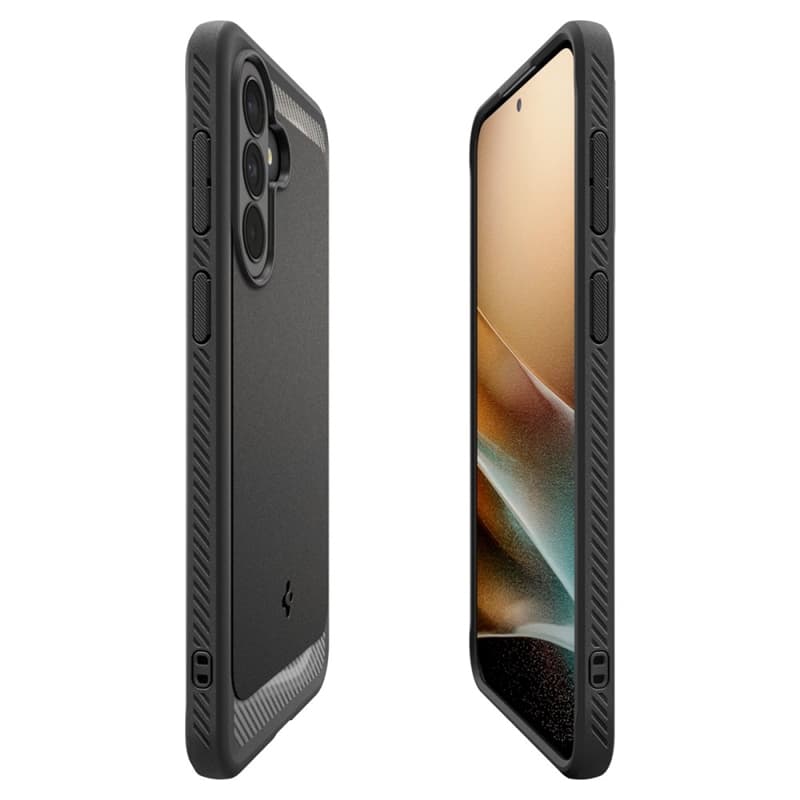 Spigen Rugged Armor - Case for Samsung Galaxy A37 5G (Matte Black) 7