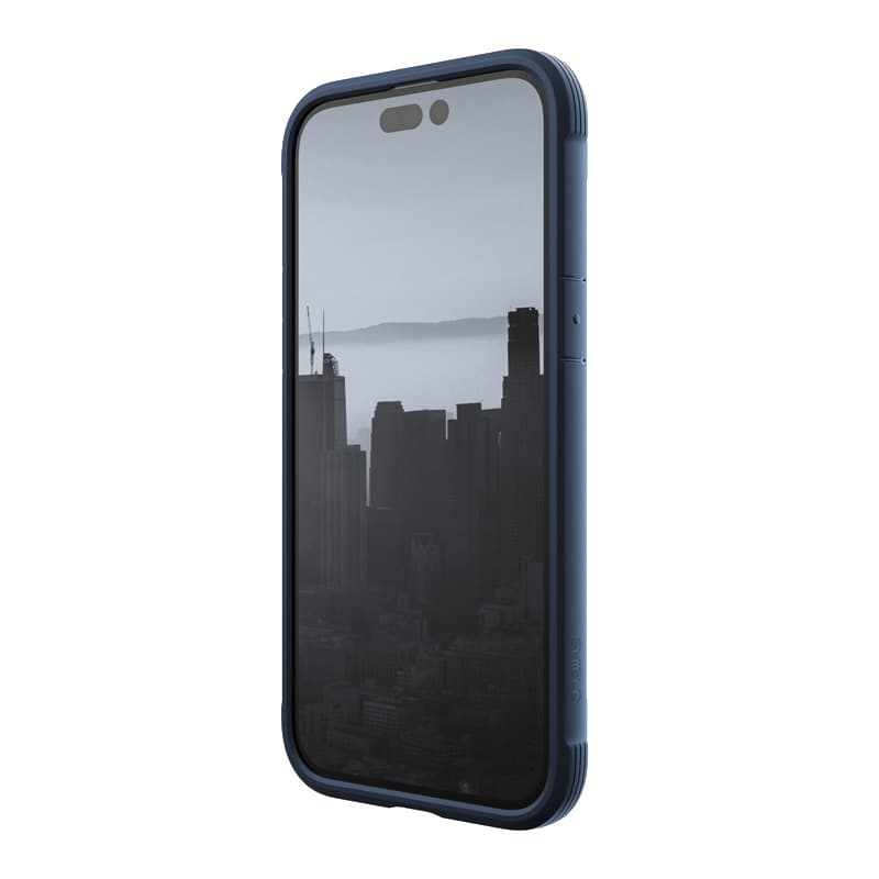 X-Doria Raptic Shield - Aluminum Case for iPhone 14 Pro Max (Drop-Tested 3m) (Marine Blue) 6
