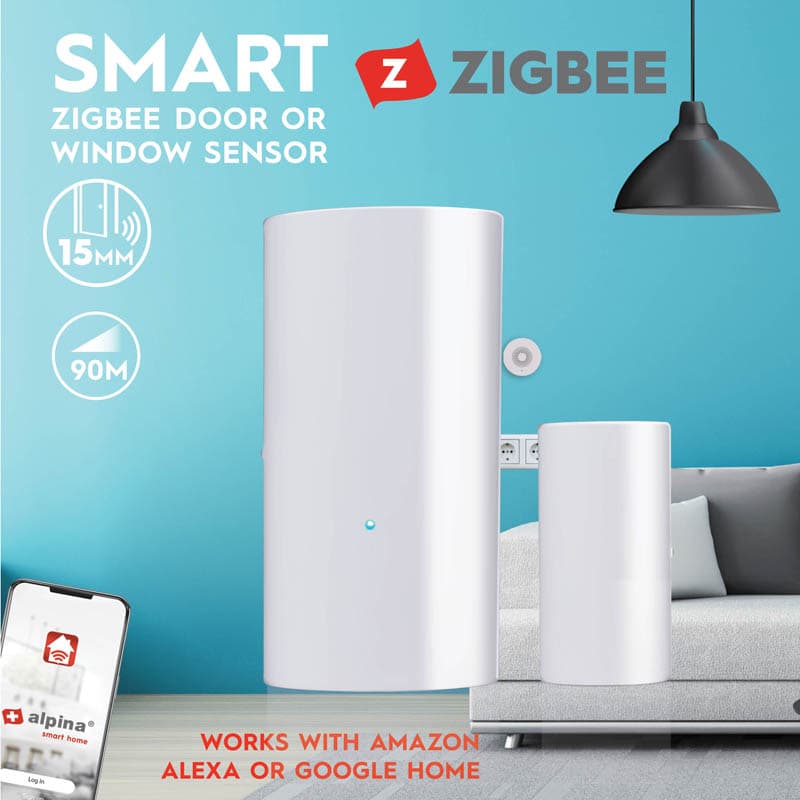 Alpina - Smart window opening sensor from Zigbee network 2
