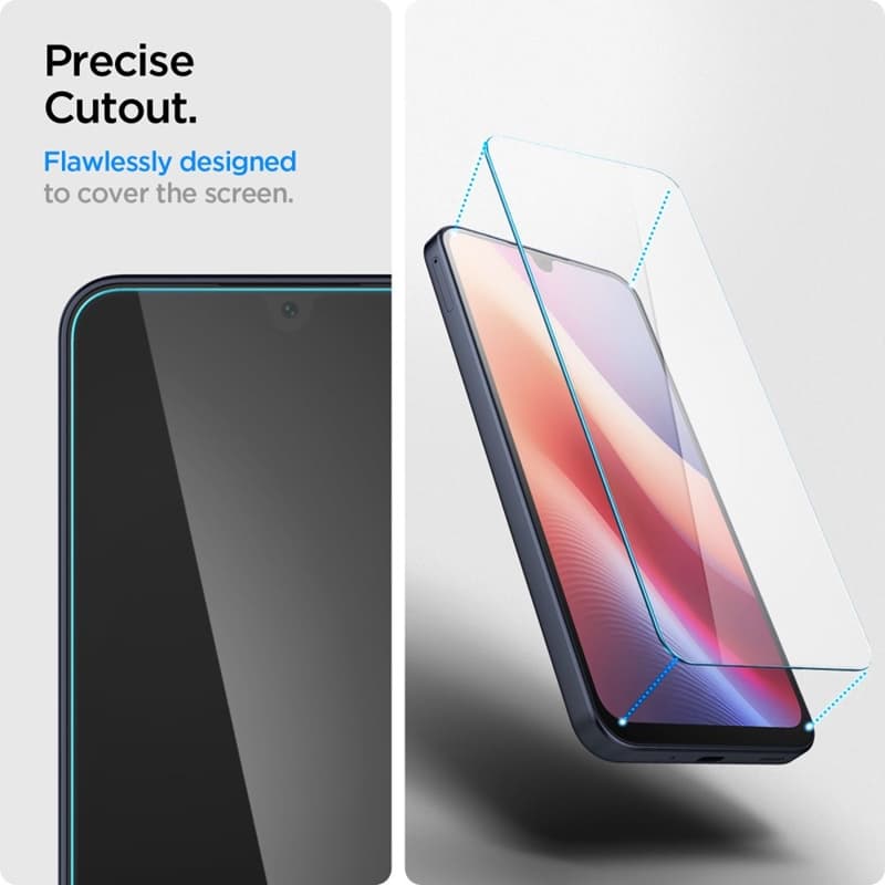 Spigen Glas.TR Slim 2-Pack - Tempered Glass for Samsung Galaxy A16 4G/5G / A26 5G / A17 4G/5G (2 pcs) 7