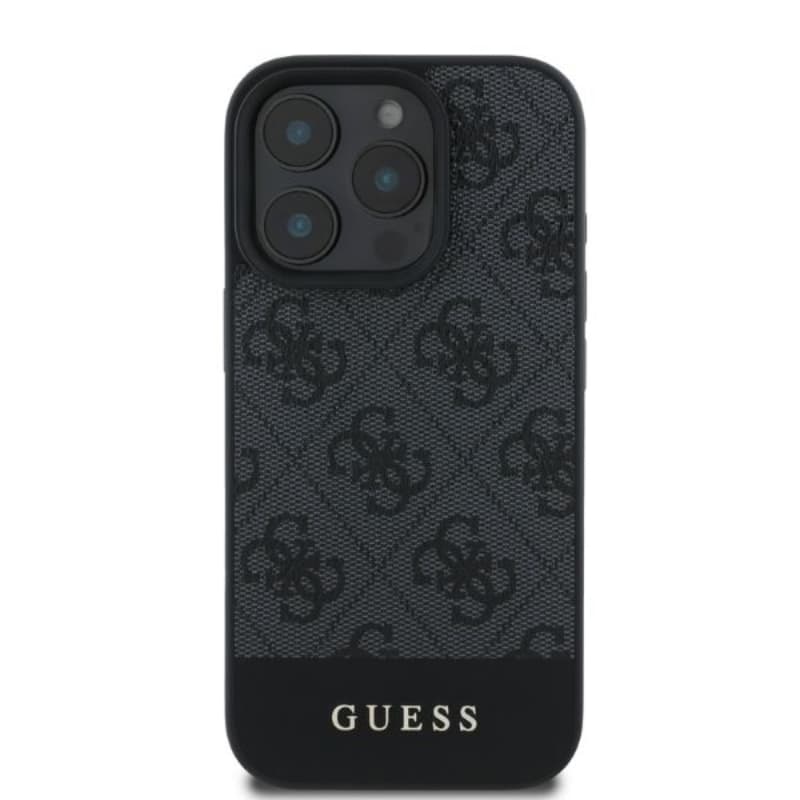 Guess 4G Bottom Stripe - Case for iPhone 16 Pro (gray) 3