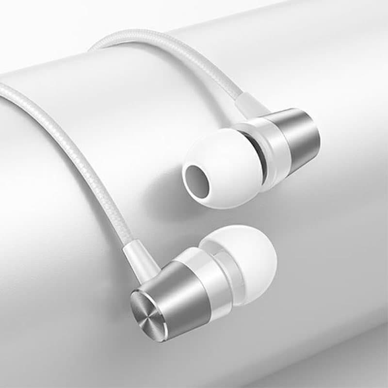 USAMS EP-42 - 3.5 mm jack wired headphones (White) 6